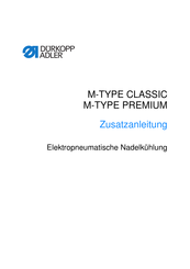 DURKOPP ADLER M-TYPE CLASSIC Serie Zusatzanleitung