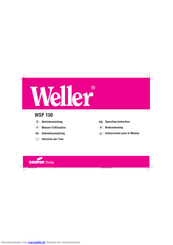 Weller WSP 150 Betriebsanleitung