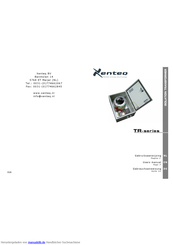 Xenteq BV TR-Serie Gebrauchsanweisung