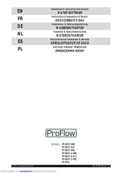 ProFlow PF-SOF1,5-ALT Installation- & Gebrauchsanleitung