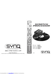 SYNQ AUDIO RESEARCH CDX1 Installationsbeschreibung