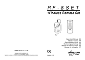 JBSystems Light RF-8Set Bedienungsanleitung