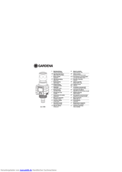 Gardena 8188 Betriebsanleitung
