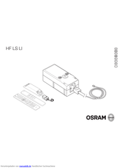 Osram HF LS LI Installations- Und Bedienungsanleitung