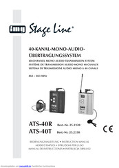 IMG STAGE LINE ATS-40R Bedienungsanleitung