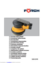 Forch 5353 3370 Bedienungsanleitung