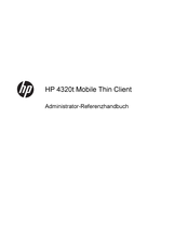 HP 4320t Mobile Thin Client Administrator-Referenzhandbuch