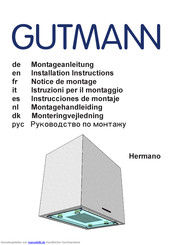 GUTMANN Hermano Montageanleitung