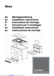 GUTMANN Mesa Montageanleitung