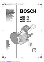 Bosch GSM 200 Bedienungsanleitung