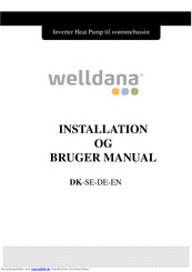welldana 34-180150 Installations- Und Benutzerhandbuch