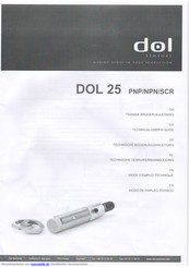 dol sensors DOL 25 SCR Technische Bedienungsanleitung