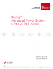Keysight Technologies N7951A Bedienungs Und Servicehandbuch