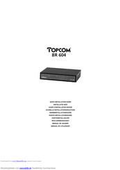Topcom BR 604 Schnelle Installationsanleitung