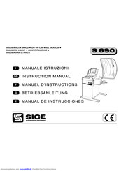 SICE S 690 Betriebsanleitung