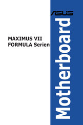Asus MAXIMUS VII FORMULA Serie Bedienungsanleitung
