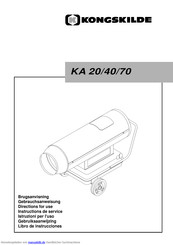 Kongskilde KA 40 Gebrauchsanweisung