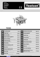 Toolson TS1000 Originalbetriebsanleitung