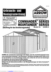 Arrow MOUNTAINEER GA5M-A Gebrauchs- Und Montageanweisung