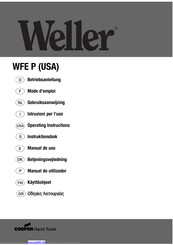 Weller WFE P Betriebsanleitung