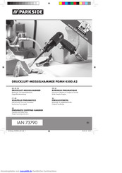 Parkside PDMH 4500 A2 Bedienungs- Und Sicherheitshinweise