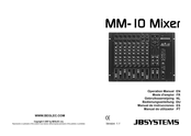 Jb Systems MM-10 Mixer Bedienungsanleitung