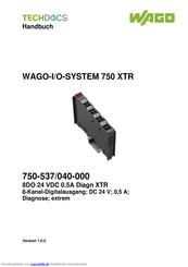 WAGO 750-537/040-000 Handbuch