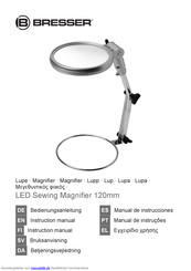 Bresser LED Sewing Magnifier Bedienungsanleitung