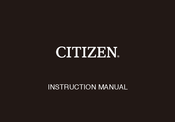 Citizen AN8 Serie Bedienungsanleitung