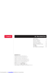 Timex IQ+ Movem Multi-Time Benutzerhandbuch