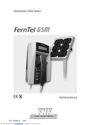 FHF FernTel GSM Betriebsanleitung
