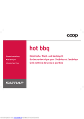 Satrap hot bbq Gebrauchsanleitung