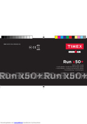 Timex IRONMAN Run x50+ Kurzanleitung