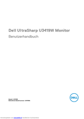 Dell UltraSharp U3419W Benutzerhandbuch