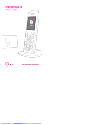 T-Mobile SPEEDPHONE 10 Anleitung