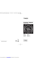 Timex iControl Bedienungsanleitung
