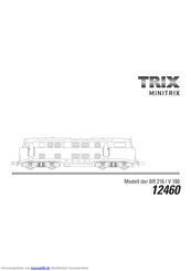 Trix 12460 Bedienungsanleitung