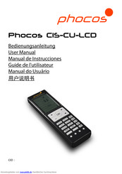 Phocos CIS-CU-LCD Bedienungsanleitung