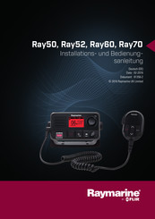 Raymarine Ray70 Installations- Und Bedienungsanleitung