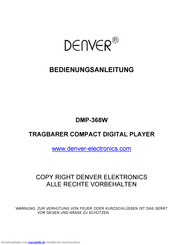 Denver DMP-368W Bedienungsanleitung