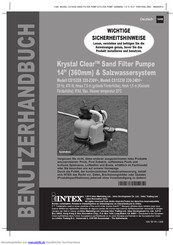 Intex Krystal Clear CS15230 Benutzerhandbuch