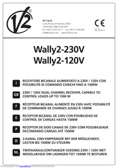 V2 Wally2-120V Bedienungsanleitung