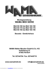 WAMA Midi 90-195 Montageanleitung