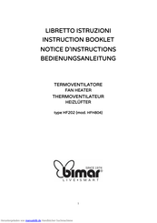 Bimar HF202 Bedienungsanleitung