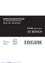 Bosch EXCELSIOR E-RAD Gebrauchsanleitung