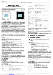 elsner elektronik KNX TH-UP Touch Bedienungsanleitung