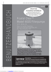 Intex Krystal Clear 602G Benutzerhandbuch