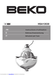 Beko HSA13530 Gebrauchsanweisung