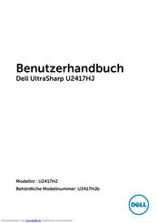 Dell UltraSharp U2417HJ Benutzerhandbuch
