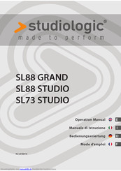 Studiologic SL88 STUDIO Bedienungsanleitung